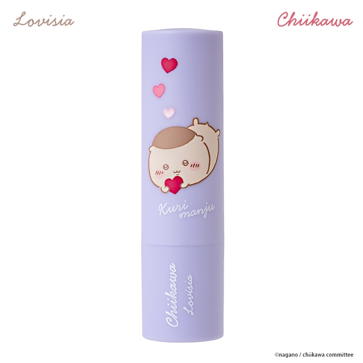 Lovisiaちいかわリップクリーム ハートシリーズ くりまんじゅう | Lovisia公式ショップ | 詳細画像3 
